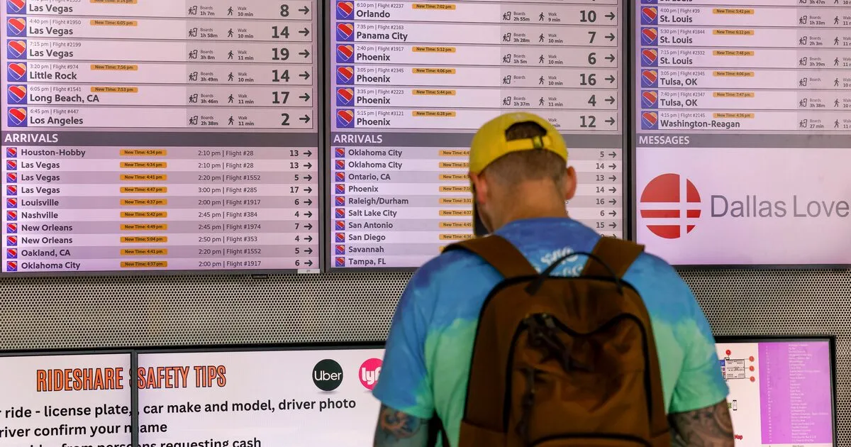 Massive Flight Disruptions at DFW and Love Field Due to Technology Failures