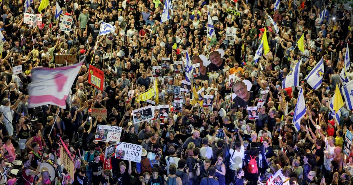 Massive Protests Erupt in Israel Against Netanyahu's Gaza Military Expansion