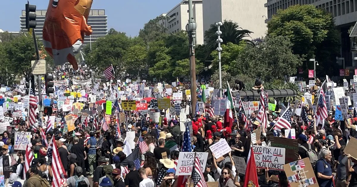 Massive Protests Erupt in Southern California Against Trump’s Policies