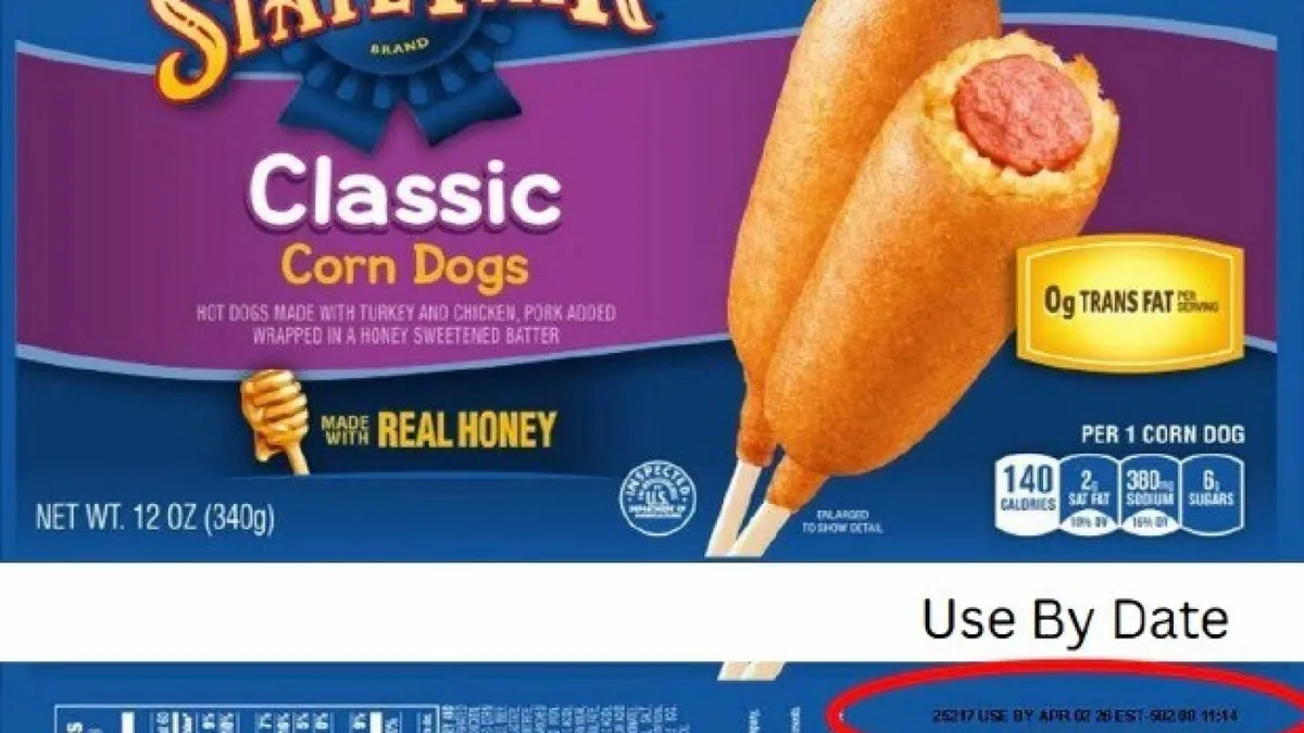 Massive Recall: 58 Million Pounds of Corn Dogs and Sausage Products Due to Safety Concerns