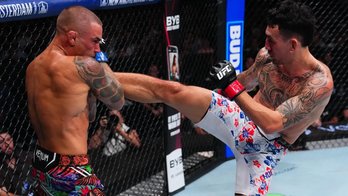 Max Holloway Shines in Epic Showdown Against Dustin Poirier at UFC 318