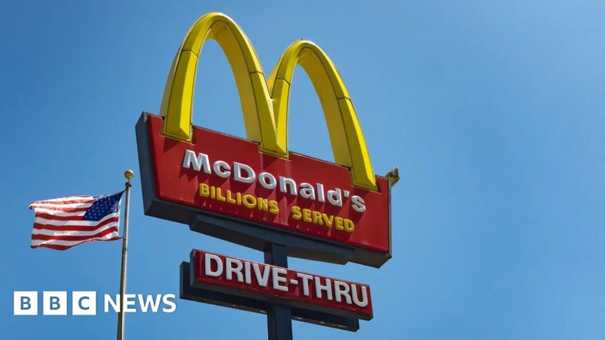McDonald's Faces Biggest US Sales Drop Since Covid Amid Economic Concerns