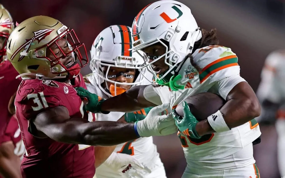 Miami Hurricanes Dominate Florida State in Thrilling 28-22 Victory