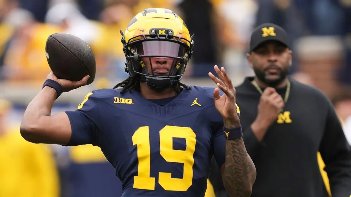Michigan Names True Freshman Bryce Underwood as Starting Quarterback