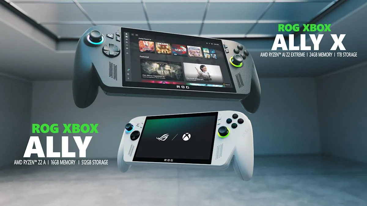 Microsoft Teams Up with ASUS for Exciting New Xbox Handhelds