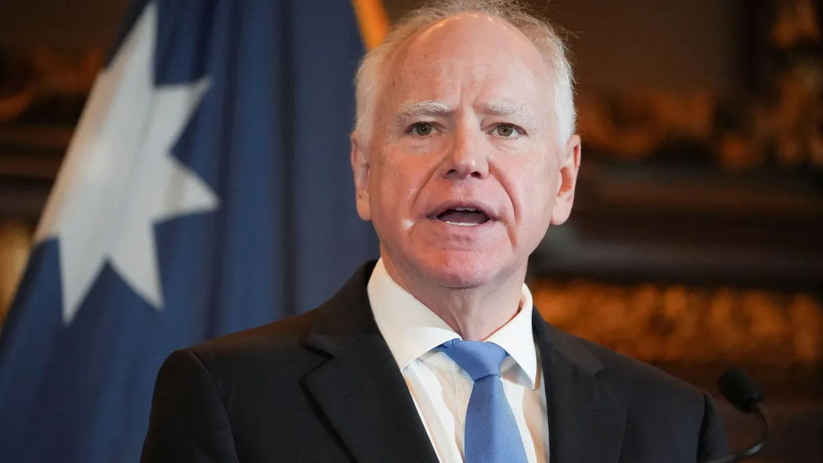 Minnesota Governor Tim Walz Withdraws from Reelection Amidst Fraud Scandal