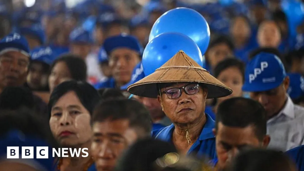 Myanmar's Controversial Election: A Sham Amidst Civil War and Repression