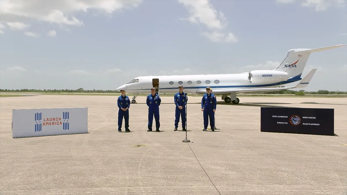 NASA Astronauts Ready for SpaceX Crew-11 Launch to ISS