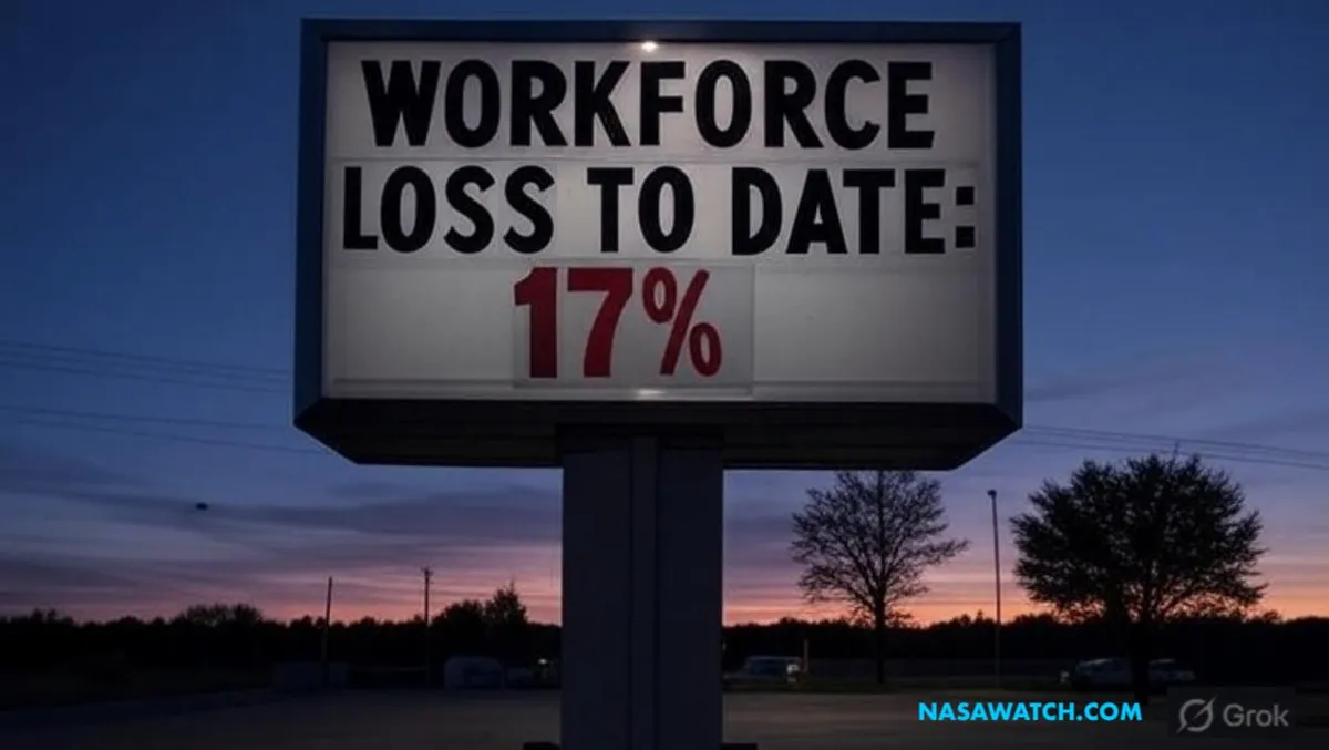 NASA Faces Massive Workforce Exodus: Over 17% Set to Depart