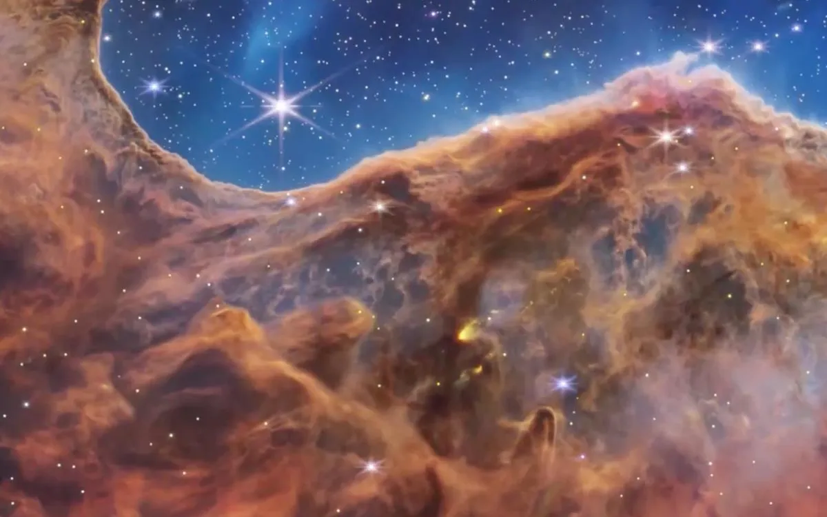 NASA's James Webb Space Telescope Reveals Stunning 3D Visualization of Cosmic Cliffs