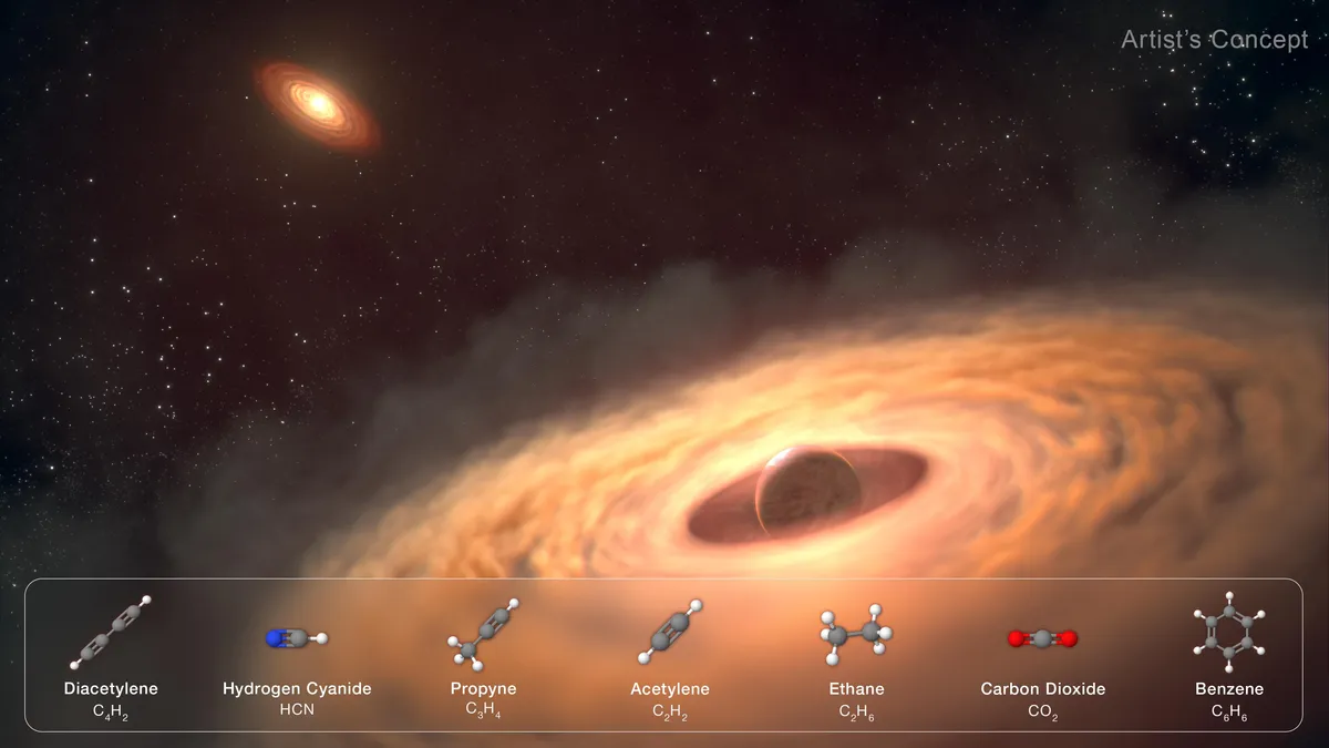 NASA's Webb Telescope Reveals Secrets of Moon Formation in Distant Exoplanet