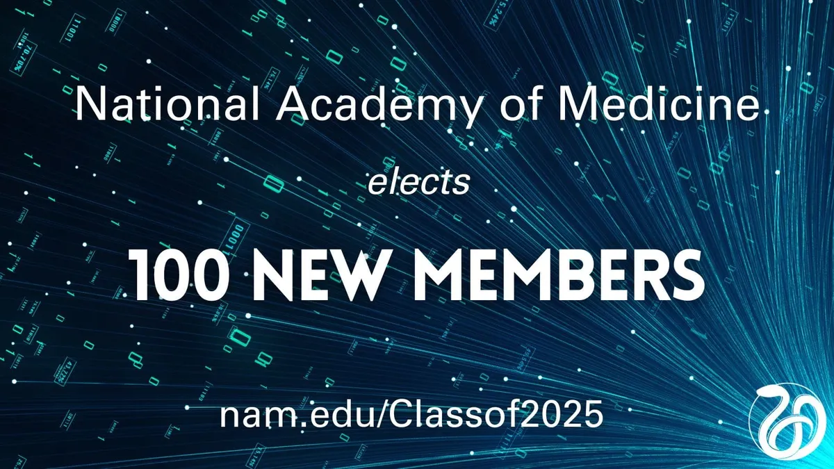National Academy of Medicine Elects 90 New Members, Honoring Excellence in Health and Medicine