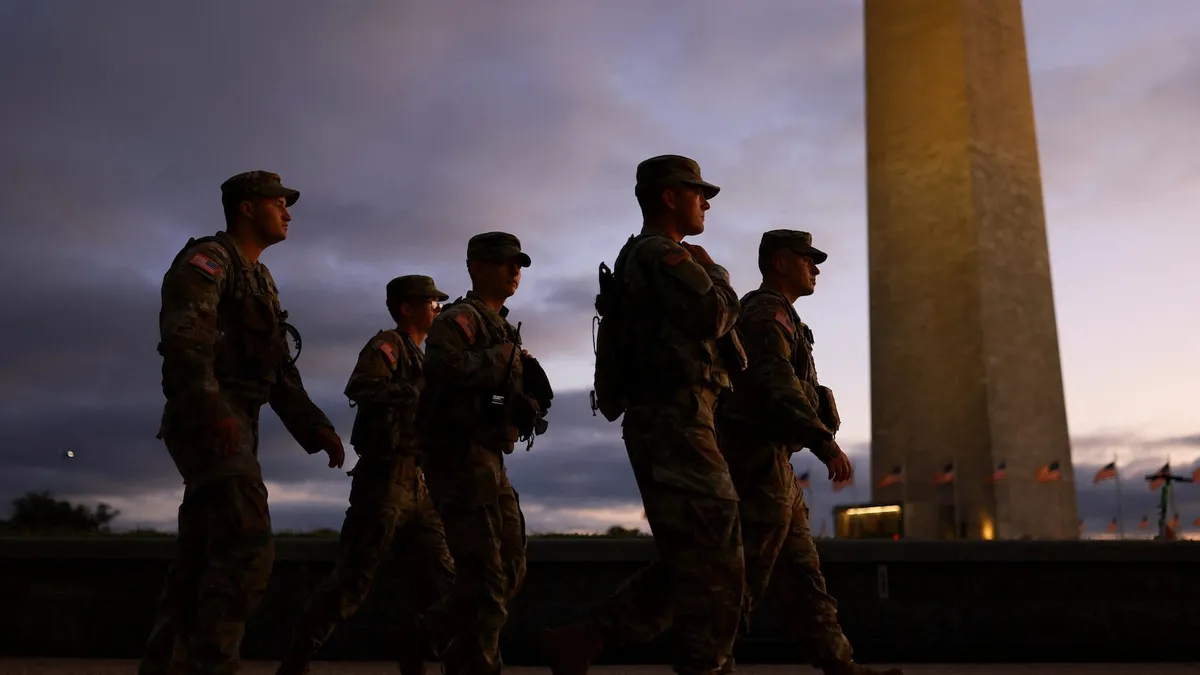 National Guard Troops in D.C. Authorized to Carry Weapons Amid Crime Surge
