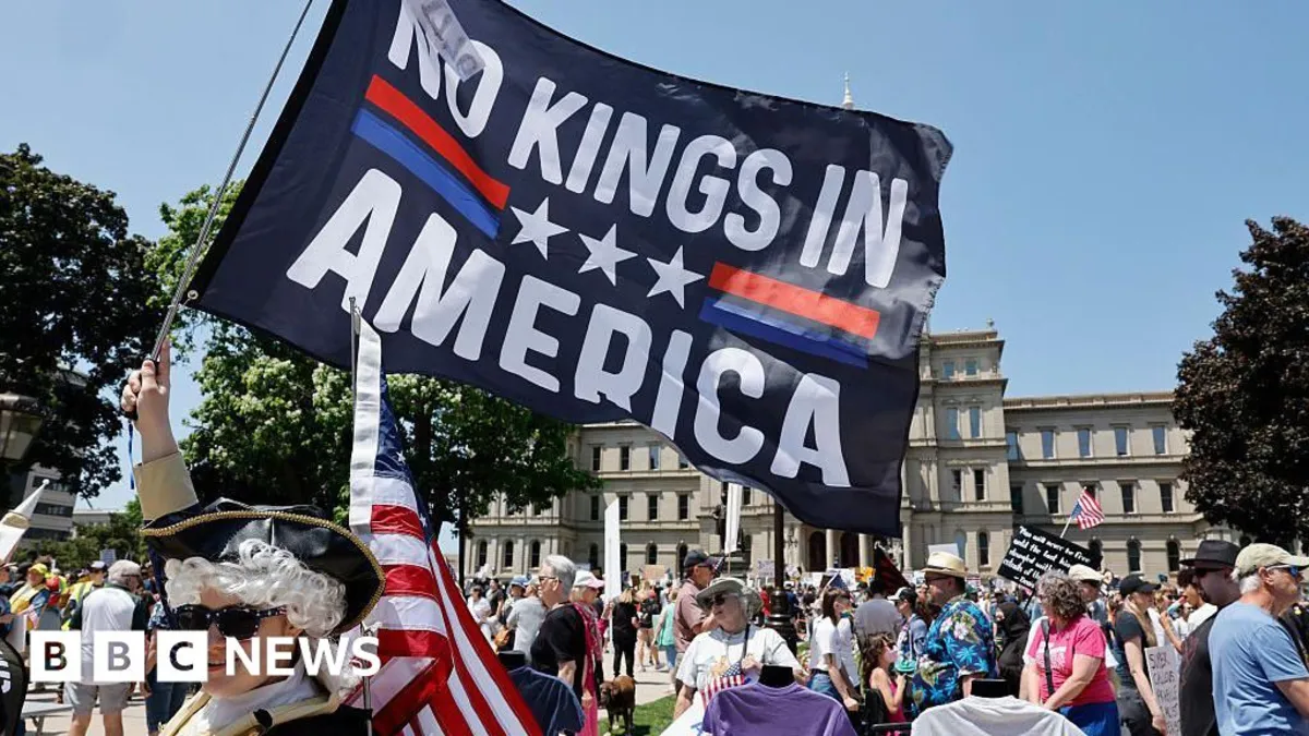 Nationwide 'No Kings' Protests Erupt Against Trump Ahead of Military Parade