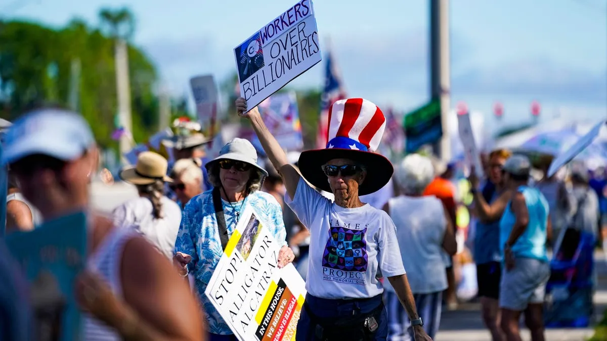 Nationwide Protests Ignite: Workers Unite Against Billionaires and Trump's Agenda