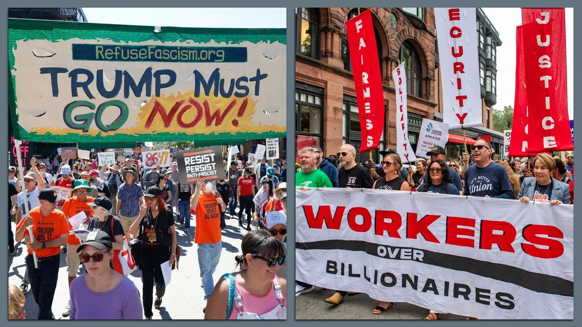 Nationwide Protests: Labor Day Rallies Target Trump's Policies and Wealth Inequality
