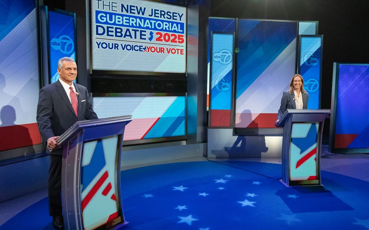 New Jersey Governor's Debate Heats Up: Sherrill Accuses Ciattarelli of Profiting from Opioid Crisis