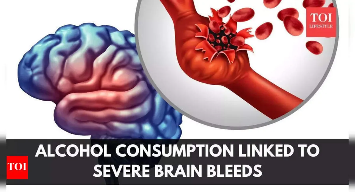 New Study Links Moderate Drinking to Severe Brain Bleeds