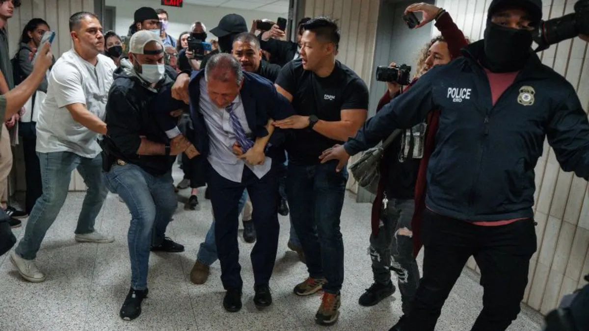 New York City Comptroller Arrested Amid Immigration Court Protests