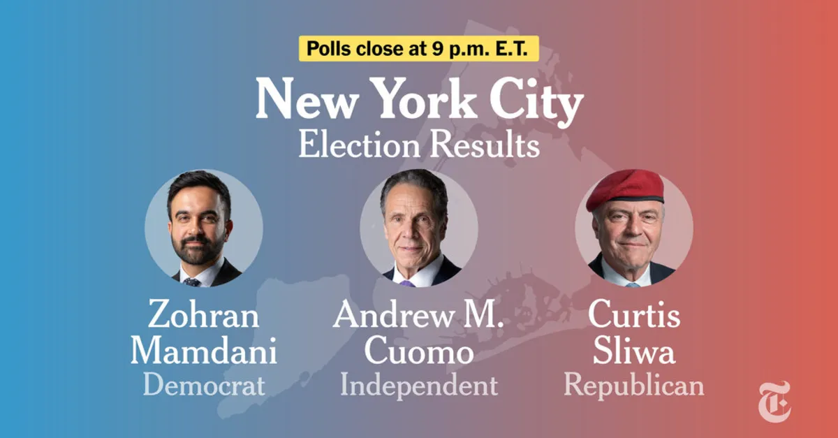 New York City Mayoral Election Results: Who Will Claim Victory?