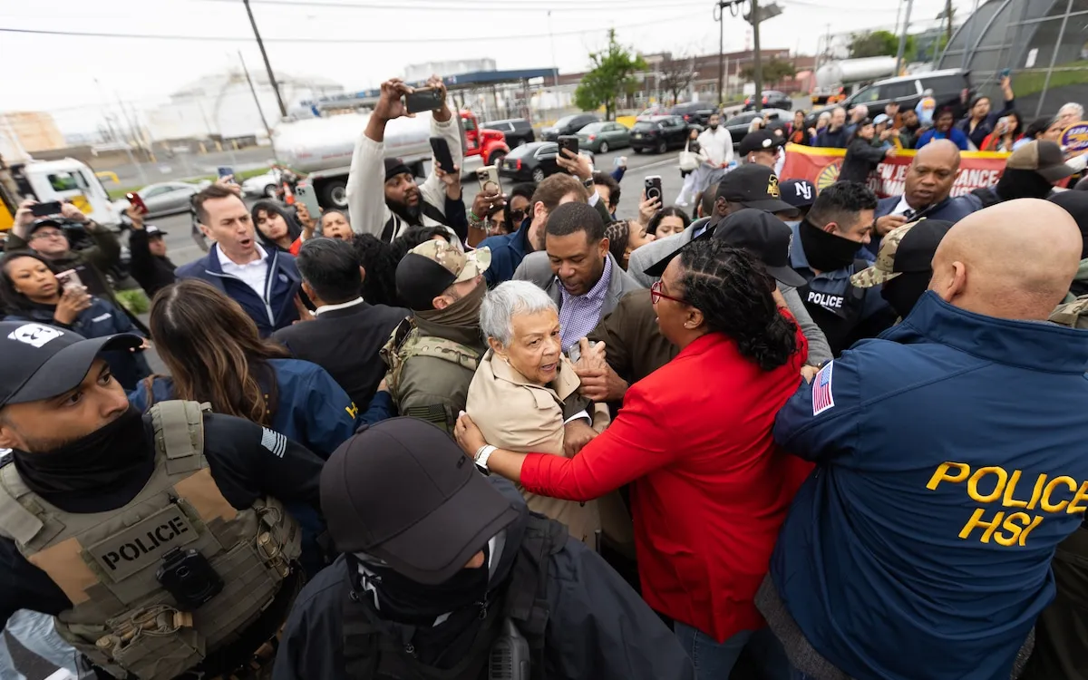Newark Mayor Ras Baraka Arrested During Immigration Protest: Shocking Footage Revealed