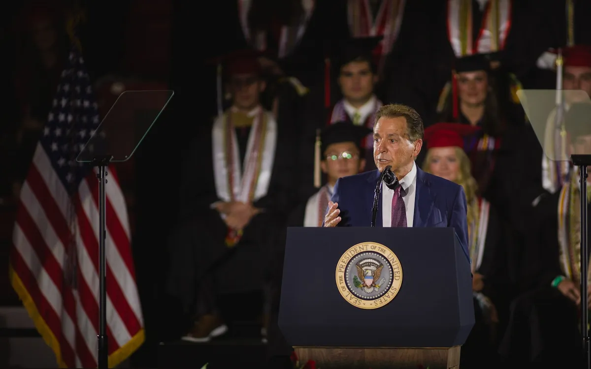 Nick Saban Takes on New Role: Co-Chairing Trump's College Sports Commission