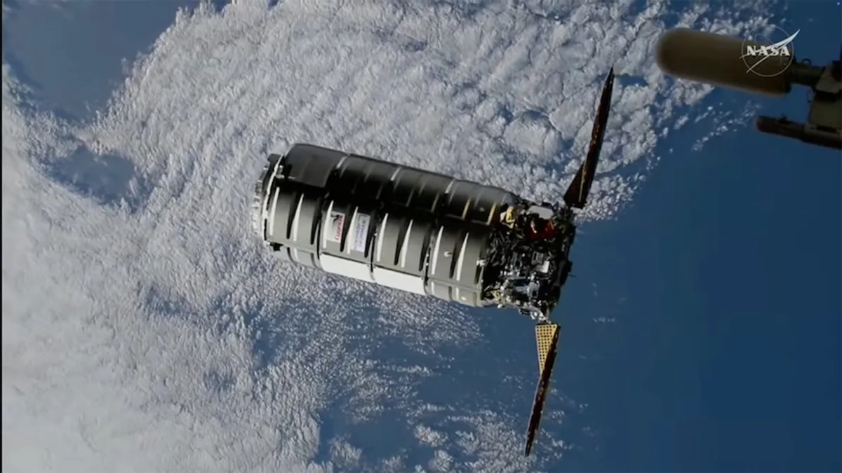 Northrop Grumman's Cygnus XL Successfully Captures International Space Station