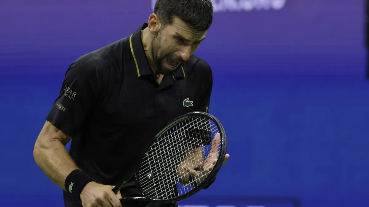 Novak Djokovic Powers Through Taylor Fritz to Reach 53rd Grand Slam Semifinal