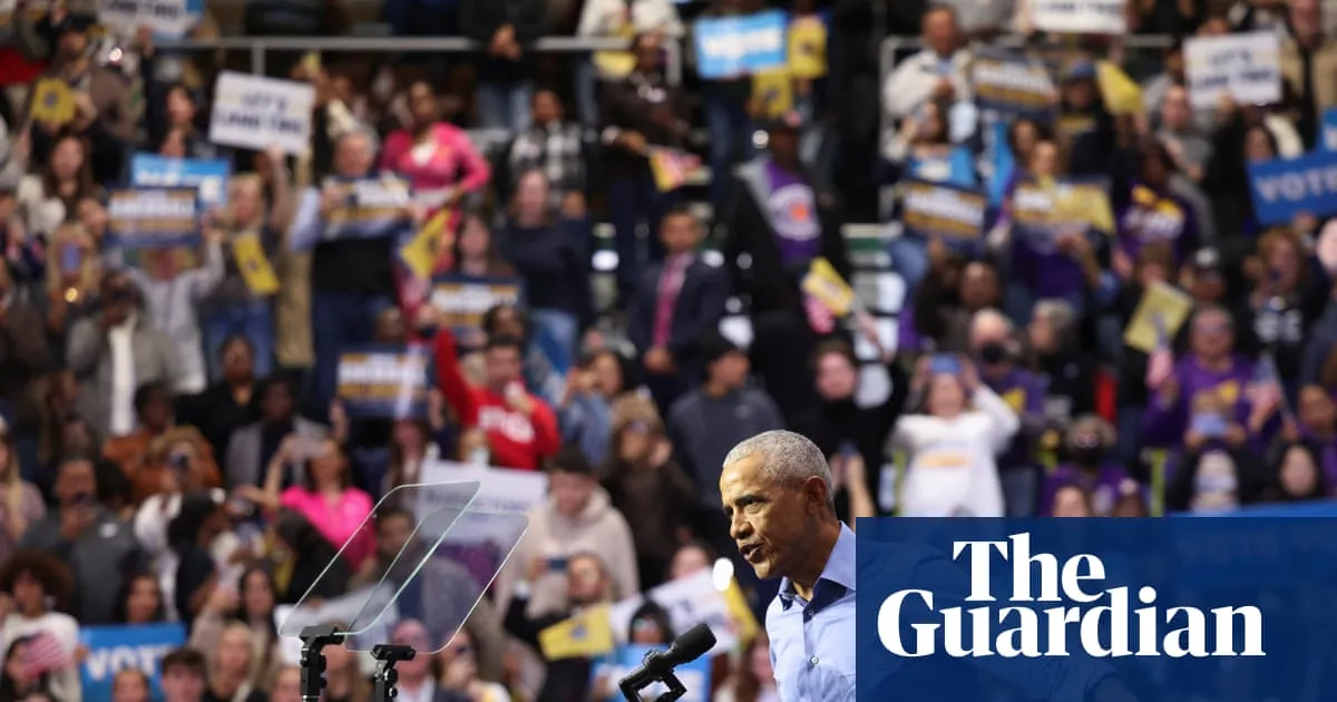 Obama Returns to the Political Stage, Rallies Support Against Trump