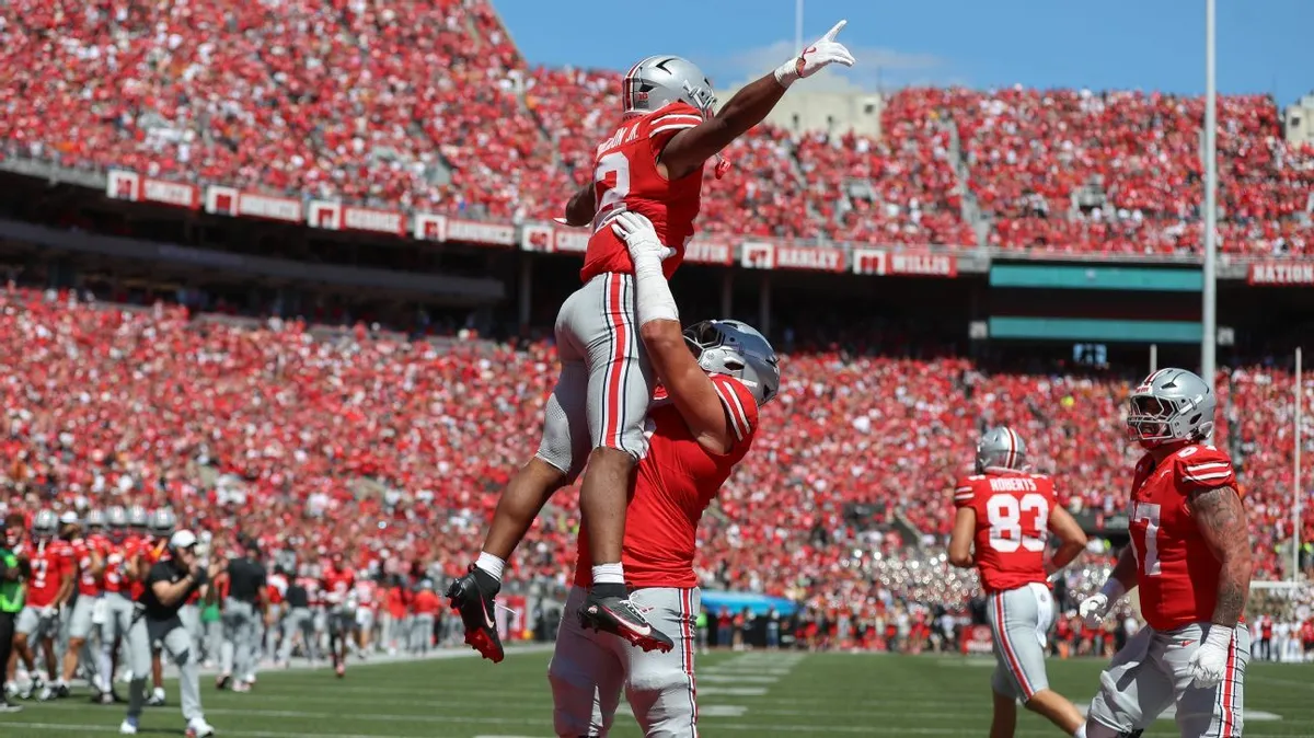 Ohio State Rises to No. 1: Shocking Upsets Rock College Football Rankings!