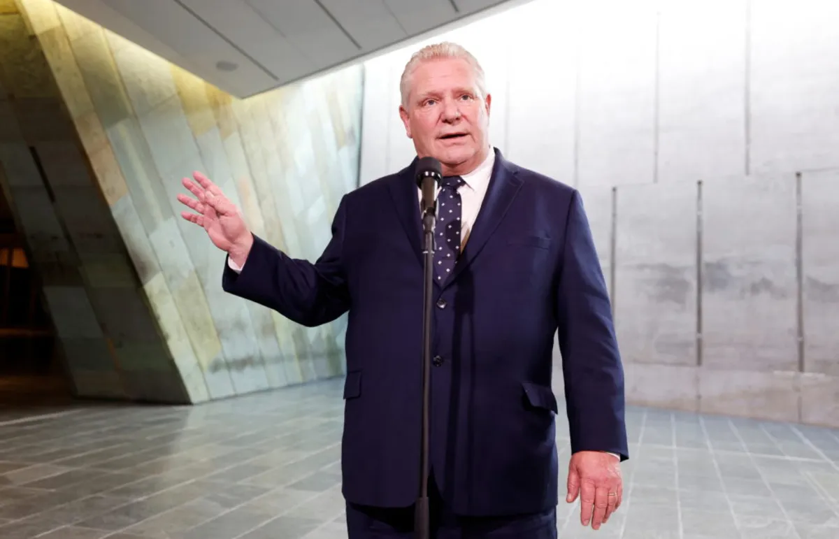 Ontario Premier Doug Ford Halts Anti-Tariff Ads Amidst Trade Tensions with Trump