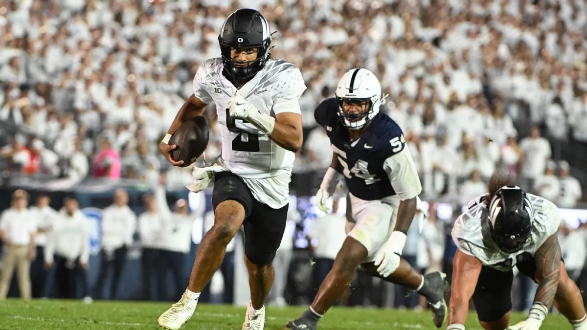 Oregon's Dante Moore Shines in Epic Double-Overtime Victory Over Penn State