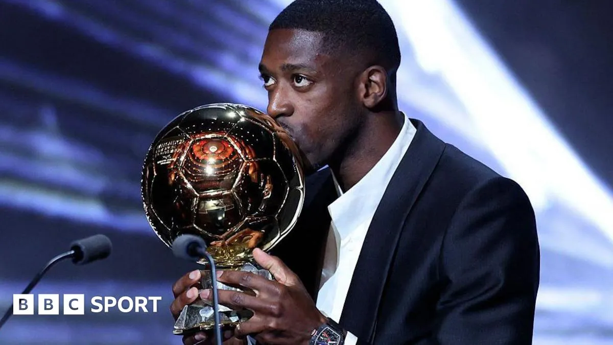 Ousmane Dembele Shines: PSG Star Wins First Ballon d'Or