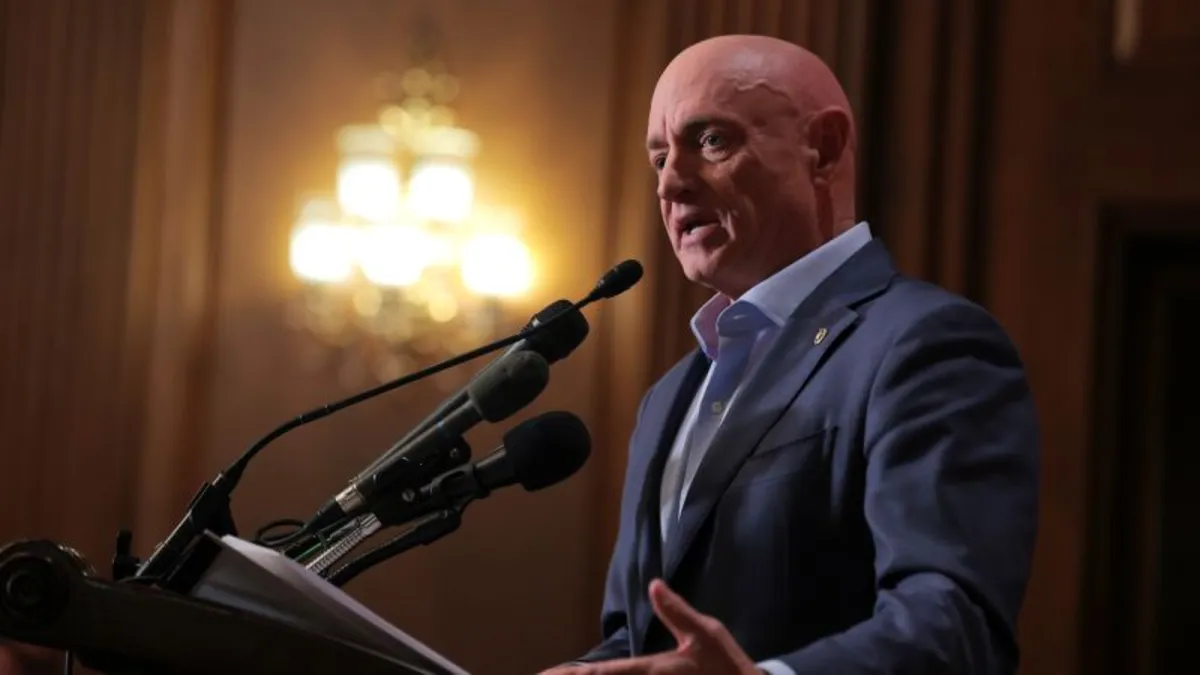 Pentagon Moves to Punish Senator Mark Kelly Over Controversial Video