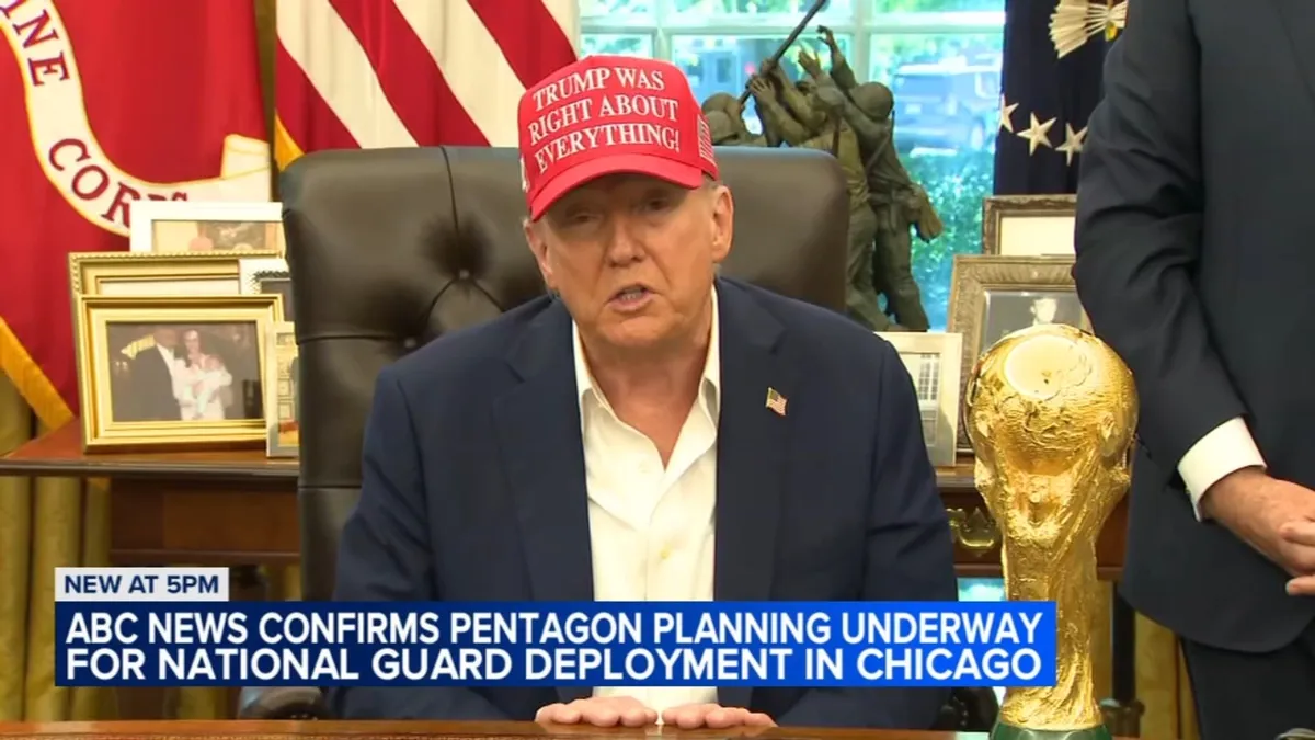 Pentagon Plans National Guard Deployment in Chicago Amid Rising Tensions