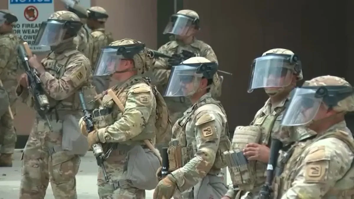 Pentagon Reduces Military Presence in Los Angeles by Half