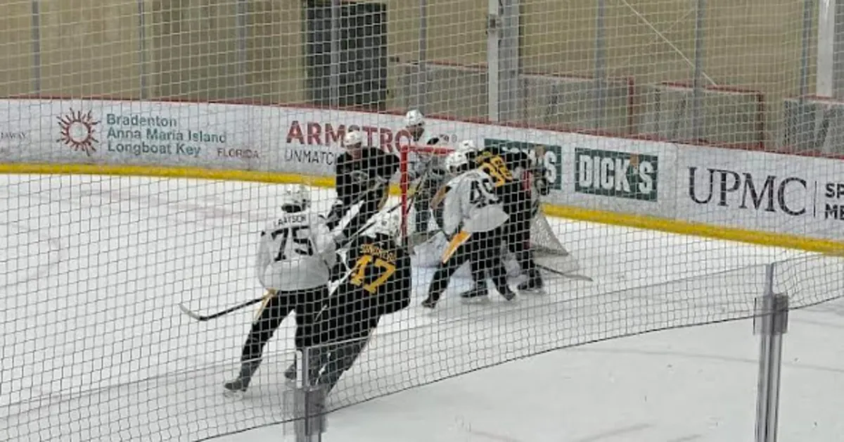 Pittsburgh Penguins Prospect Camp: Rising Stars Shine in 4v4 Tournament