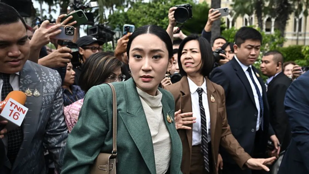 Political Turmoil Erupts as Thai Court Removes Prime Minister Paetongtarn Shinawatra