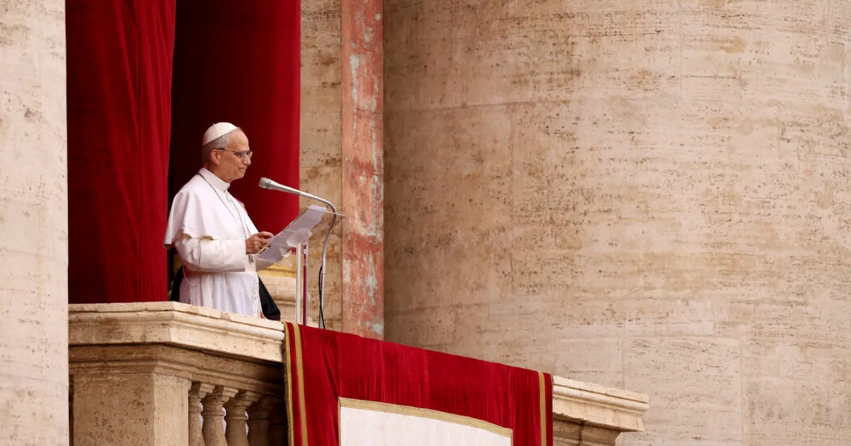 Pope Leo XIV Calls for Global Peace in His First Sunday Address