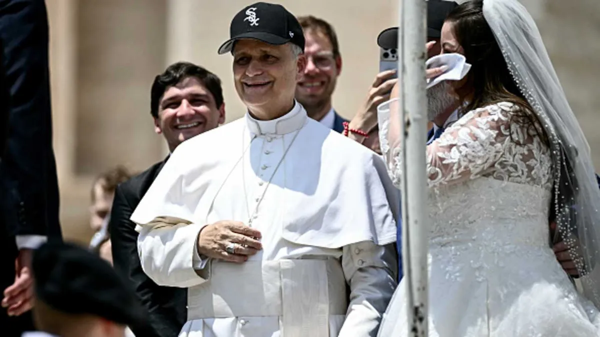 Pope Leo XIV Shows Off White Sox Pride at Vatican Audience