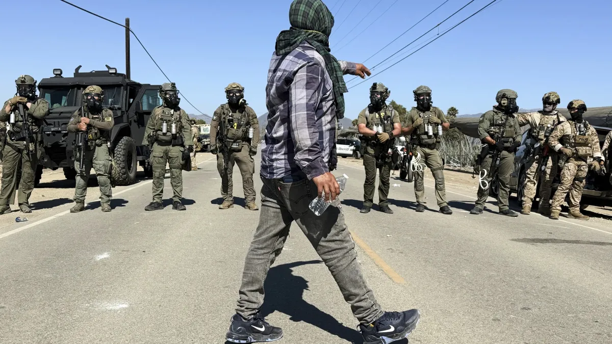 Protest Erupts During Federal Raid on California Cannabis Farm