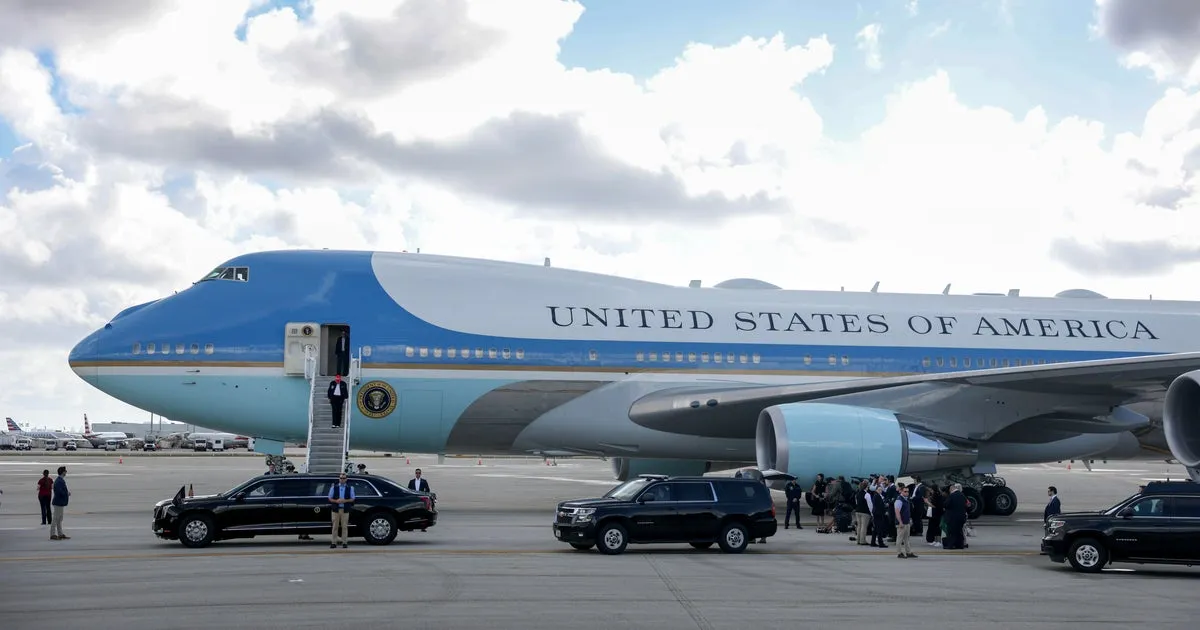 Qatar Royal Family Gifts Jumbo Jet for President Trump's Use