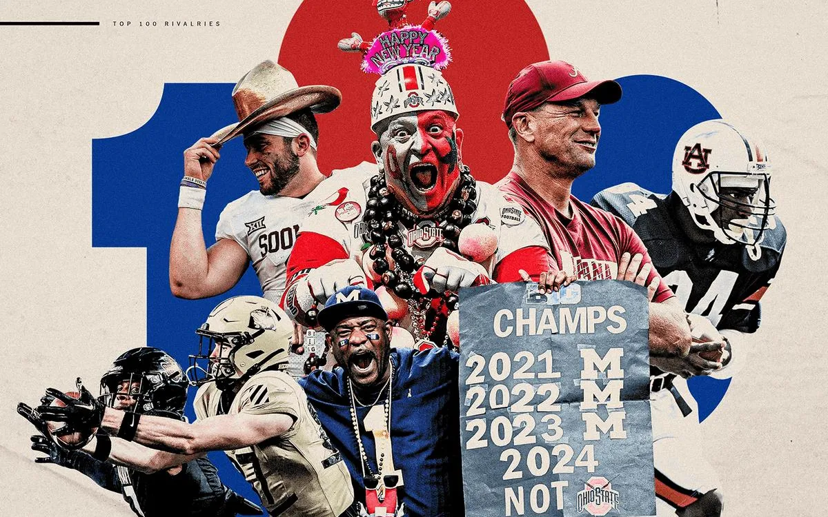 Ranking the Top 100 College Football Rivalries: A Deep Dive