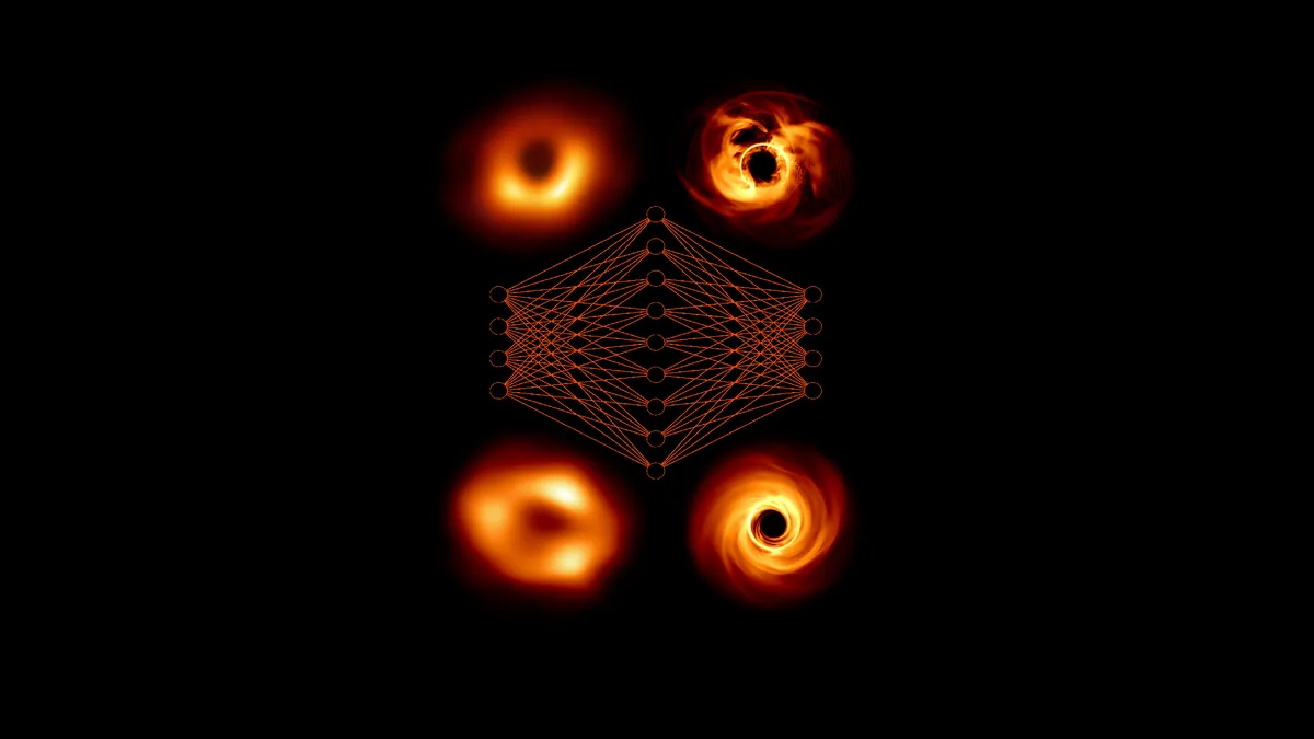 Revolutionary AI Unveils Secrets of Spinning Black Hole at Galactic Center