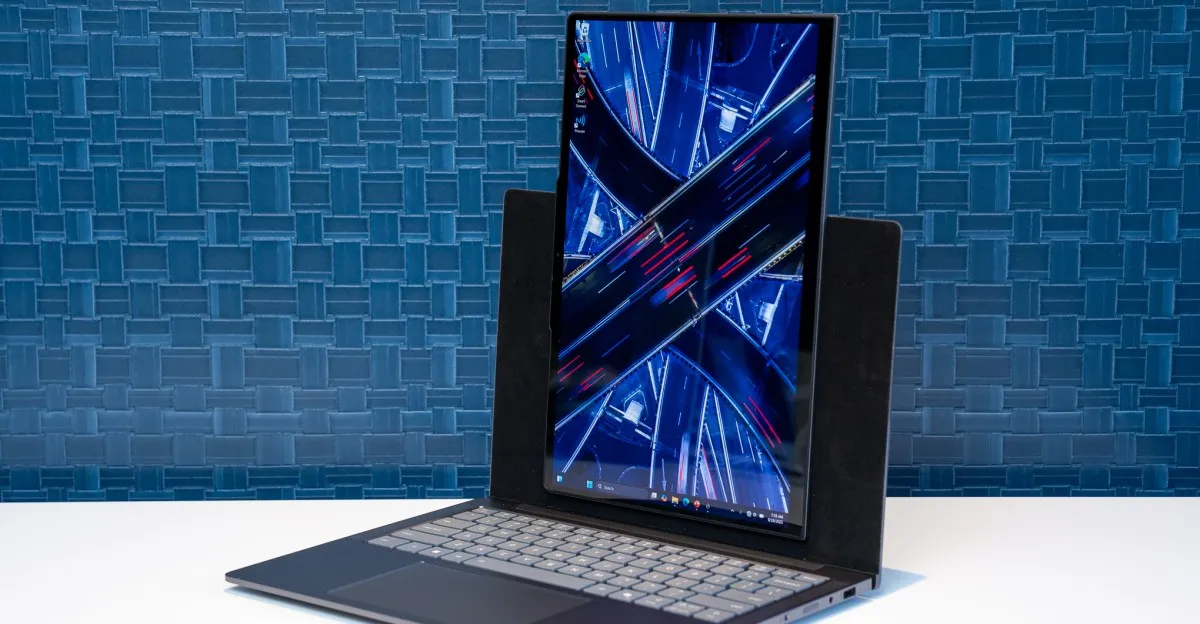 Revolutionizing Work: The ThinkBook VertiFlex Concept Redefines Laptop Flexibility