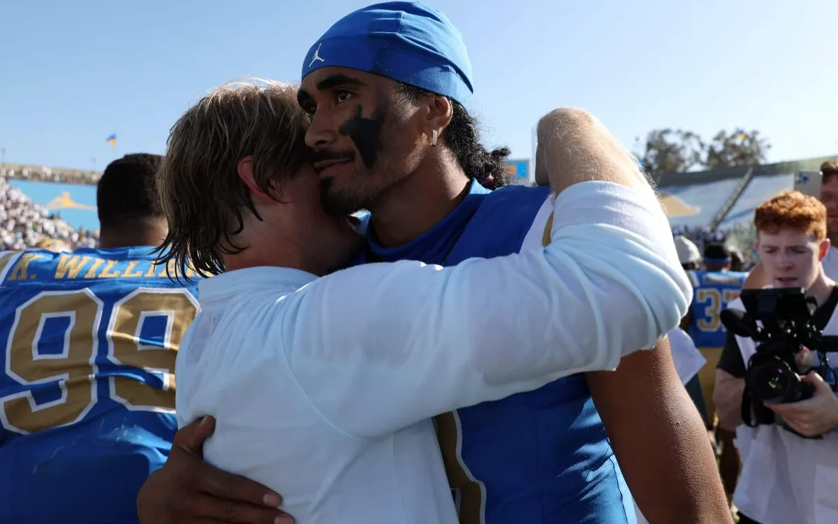 Rick Neuheisel's Emotional Journey as Dad and Analyst During UCLA's Stunning Upset