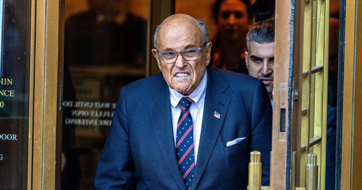Rudy Giuliani Hospitalized After High-Speed Crash in New Hampshire