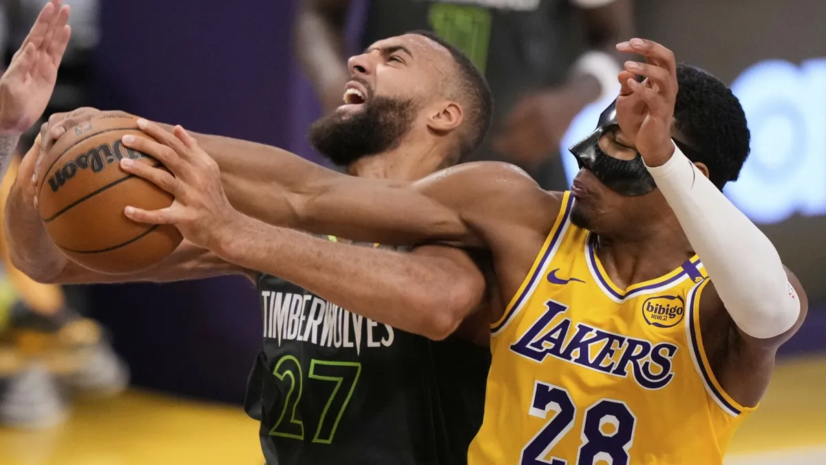 Rudy Gobert Leads Timberwolves to Stunning Playoff Victory Over Lakers