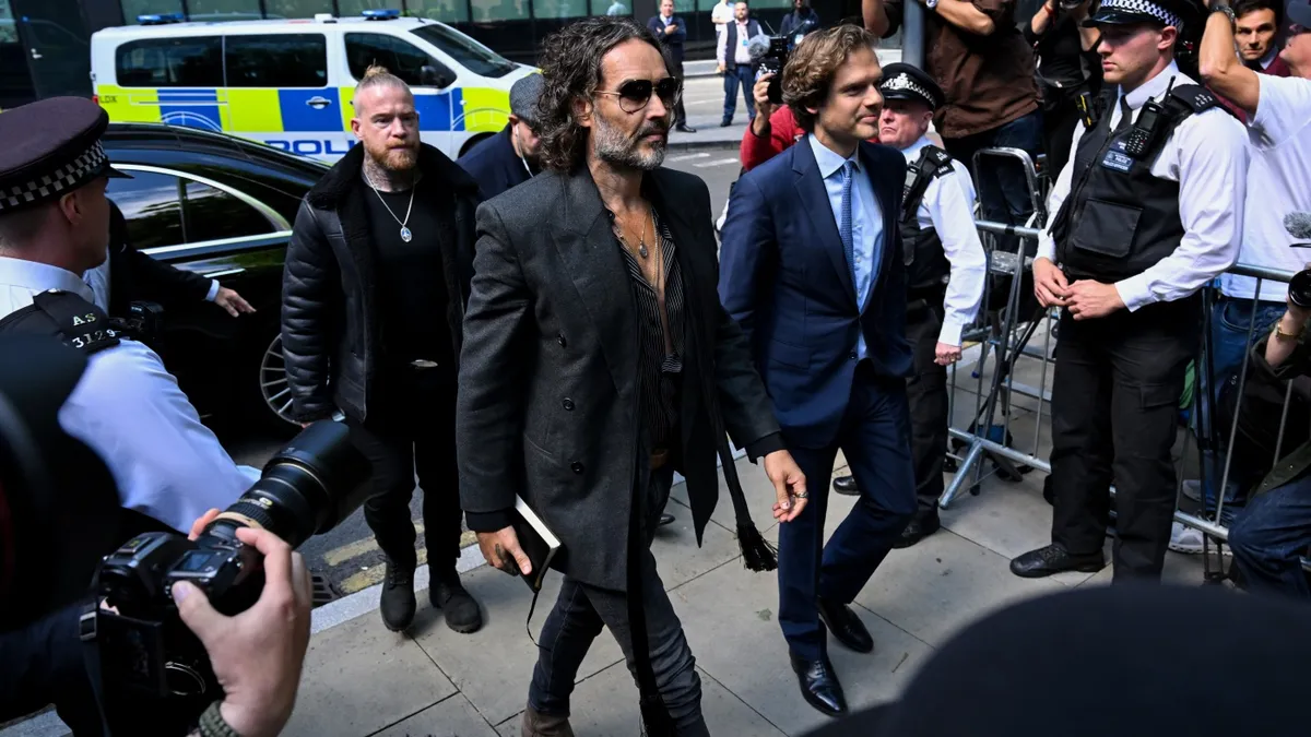 Russell Brand Pleads Not Guilty to Rape Charges in London Court