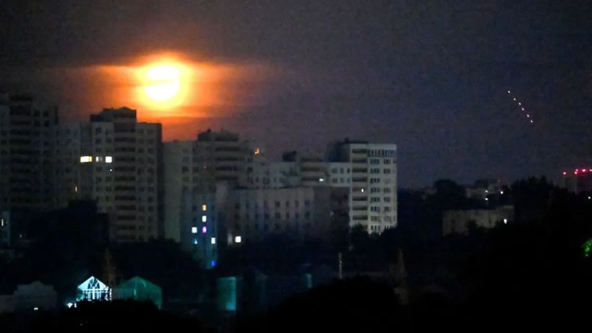 Russia Launches Largest Drone Attack on Ukraine, One Dead Amid Escalating Conflict
